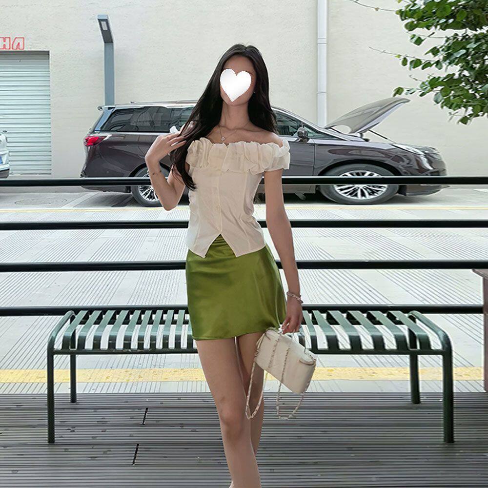 纯色缎面醋酸高级感轻熟