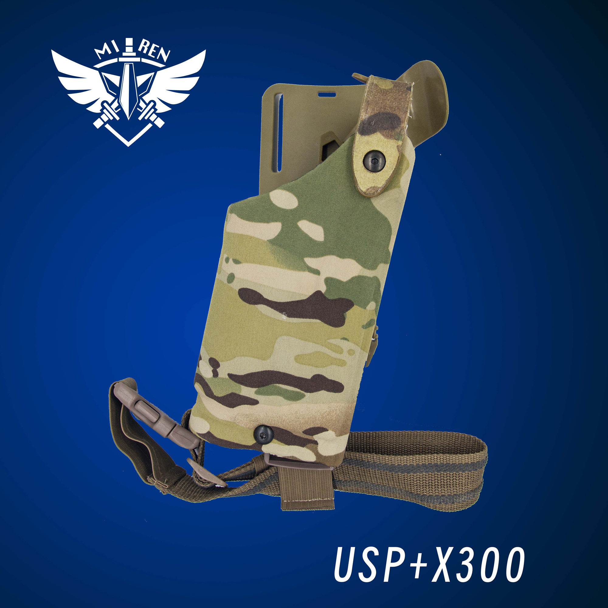 MR.Tactical  6004带灯内衬版下沉套装  USP/MP40 for X300/TLR-1