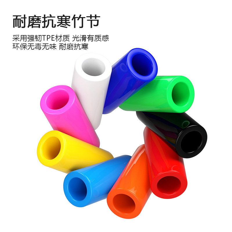 硬竹节跳绳儿童初学者小学生专用绳花样跳绳不打结不缠绕