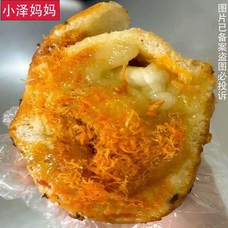 小泽妈妈爆浆香葱肉松夹心面包