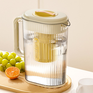 饮料桶水果茶扎壶杯 轻奢家用耐高温冷水壶冰箱大容量凉水杯夏季