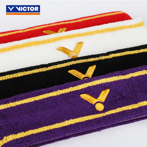 威克多运动发带羽毛球束发止汗带