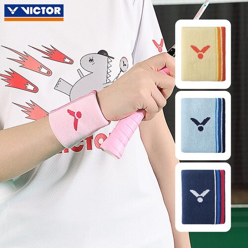 VICTOR运动护腕擦汗时尚