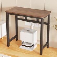 小桌子简易出租屋家用卧室书桌学习写字工作台置物架电脑桌小方桌