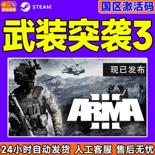 PC中文 steam 武装突袭3 Arma 3 国区 激活码cdkey 正版游戏