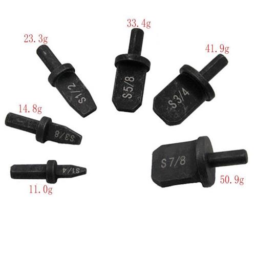 6件套铜管扩管器扩孔器胀管器电动胀管头扩口头空调维修工具套装