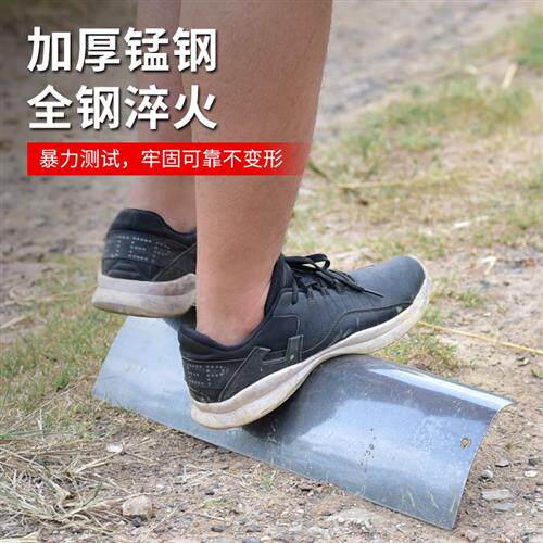 耙子全钢农用加厚建筑工地水泥扒平灰扒子钢爬子农具刮粪板晒粮食