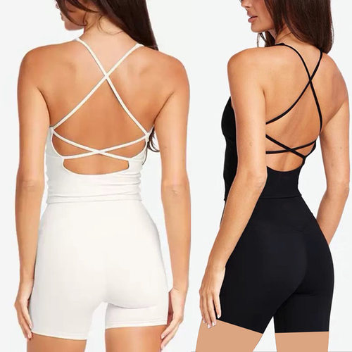 *csb同款背心瑜伽服高弹速干套装