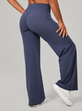 Oner active同款直筒瑜伽裤百搭宽松阔腿裤跑步运动健身显臀长裤