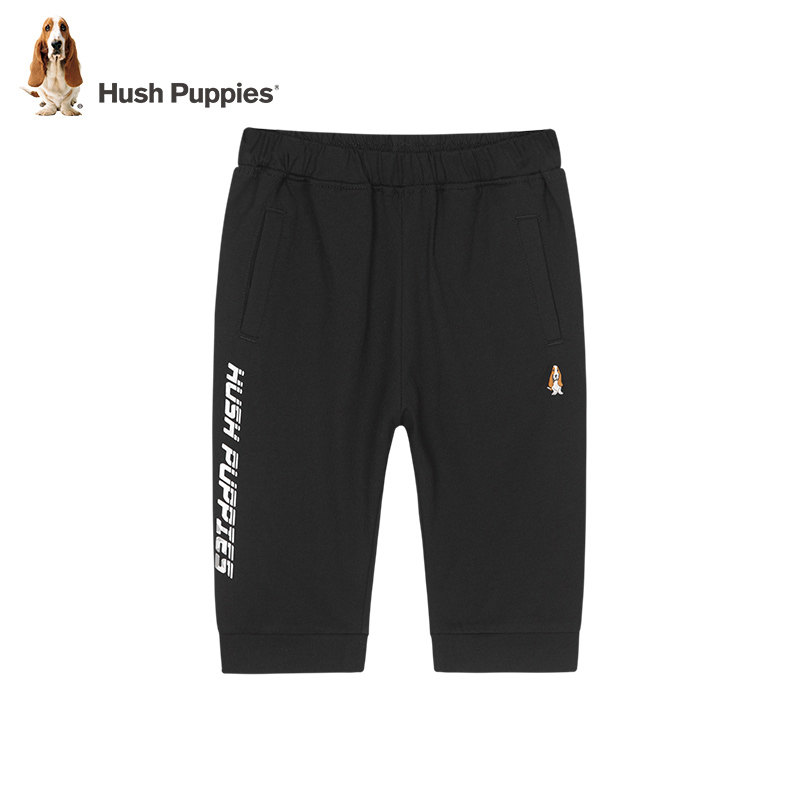 暇步士童装男童裤子夏装新品儿童宽松运动短裤大童宝宝休闲七分裤