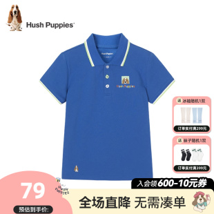 男童POLO衫 新款 暇步士童装 夏季 男孩t恤大童休闲短袖 儿童翻领半袖