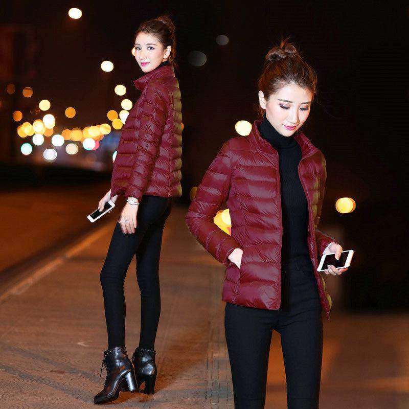 轻薄棉衣女短款韩版中年羽绒棉服修身2025新品外套冬季工装小棉袄,女装/女士精品,棉衣/棉服,淘宝优惠券,粉丝福利购,淘宝优惠卷