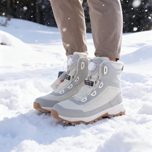 瑞典polecat冰面防滑雪地靴