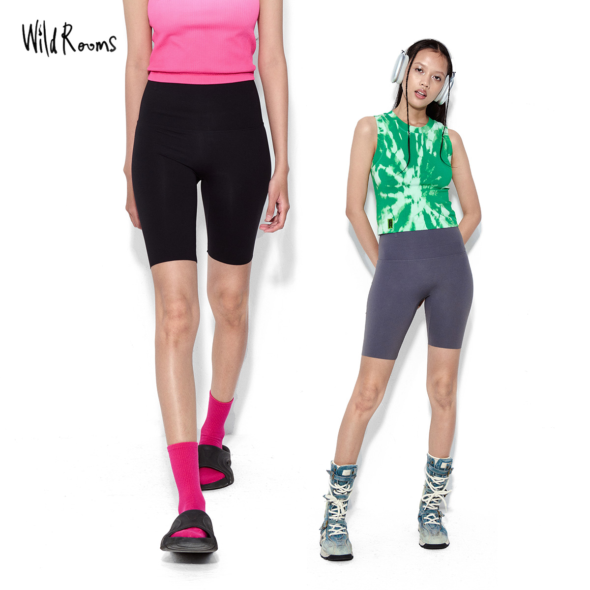 可外穿五分裤WildRooms紧身