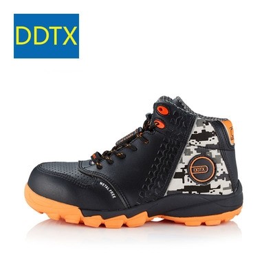 DDTX劳R保鞋男四季款非金属防砸防刺穿防静电防滑工作安全鞋透气