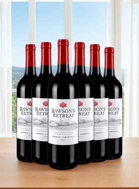 洛神山庄混酿赤霞珠设拉子干红葡萄酒澳洲进口750ml六支送礼