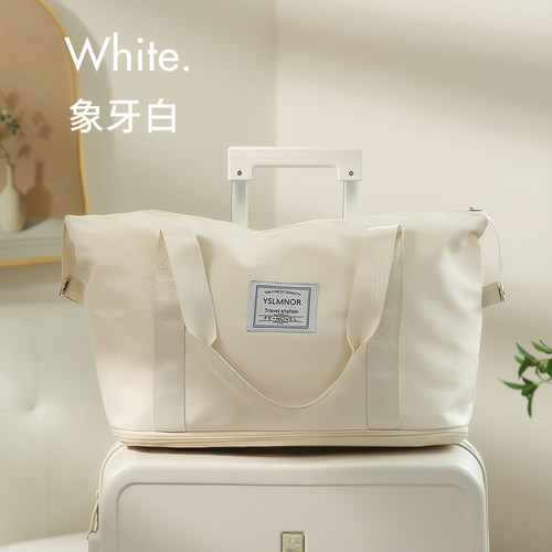 干湿分离大容量可扩展客套拉杆箱