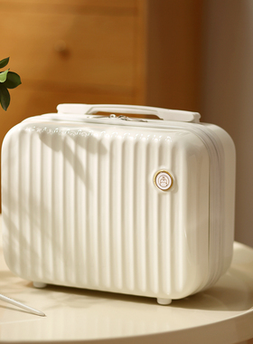 化妆箱新款14寸小型行李箱女登机箱旅游箱手提箱轻便旅行箱密码箱