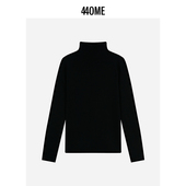 新品 高领长袖 针织衫 440ME2025年冬季 桑毛衣蚕丝打底衫 FDFW0521K
