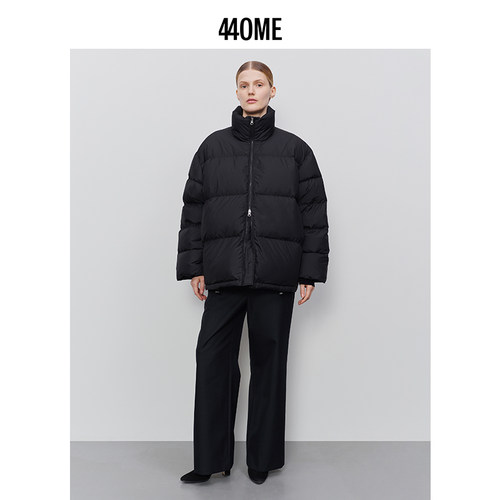 440ME立领宽松加厚羽绒服外套