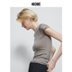 440ME女装 24夏季新款羊毛混纺轻薄T恤 时髦活力动感修身短袖T
