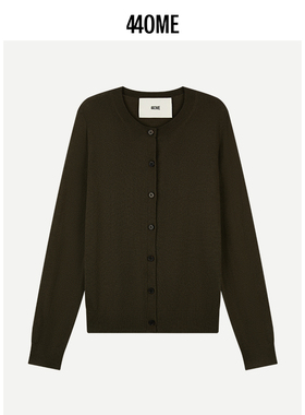 440ME26年春季新品女装桑蚕丝羊毛开衫毛衣FESS0309K