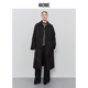 经典 翻领宽松大衣式 轻薄长款 440ME女装 风衣式 棉服外套FCFW0505W