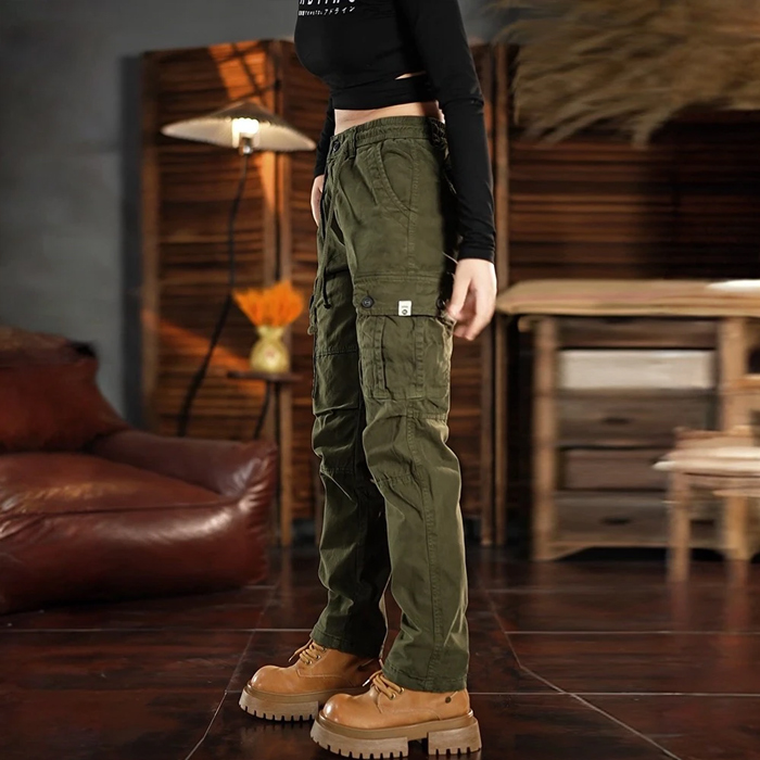 工装裤男士2025秋冬新款