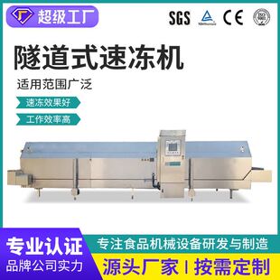 食品液氮速冻机水饺带鱼速冻设备元 宵速冻机械薯条速冻加工生产线