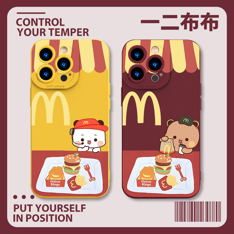 小米M记一二布布手机壳