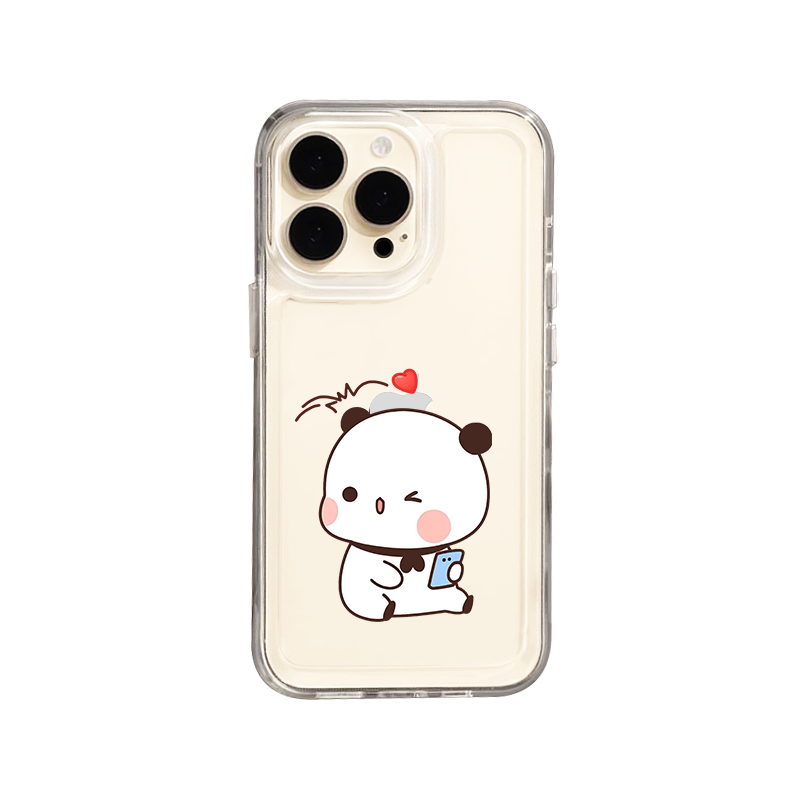 一二布布手机壳苹果15iPhone14情侣12mini小众se3高级感xs新款13promax适用8plus可爱i7一对