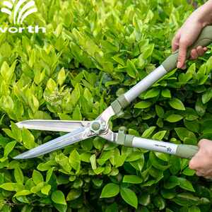 沃施worth园艺不锈钢绿篱剪花草坪剪茶园修枝剪园林绿化整篱剪刀