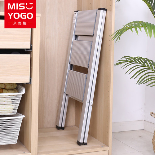 MISYOGO铝合金加厚家用折叠梯
