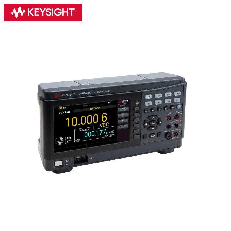 是德Keysight EDU34450A 五位半数字智能测试台式万用表