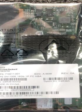 HP 16G单口 HBA，C8R38A?LPE16000B-