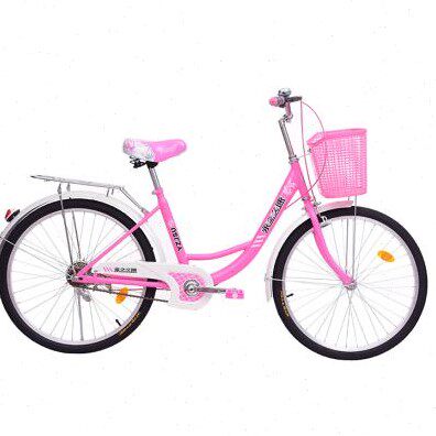 厂永之久速24寸26寸成人男女式淑女学生通勤复古实心轮胎自行车促