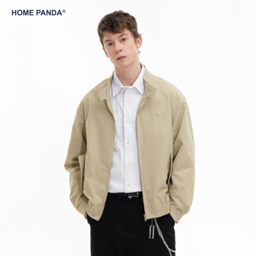HomePand美式复古哈灵顿外套男
