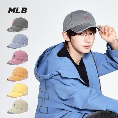 MLB官方正品棒球帽男女帽时尚复古小标休闲小头围鸭舌帽3ACPB096N