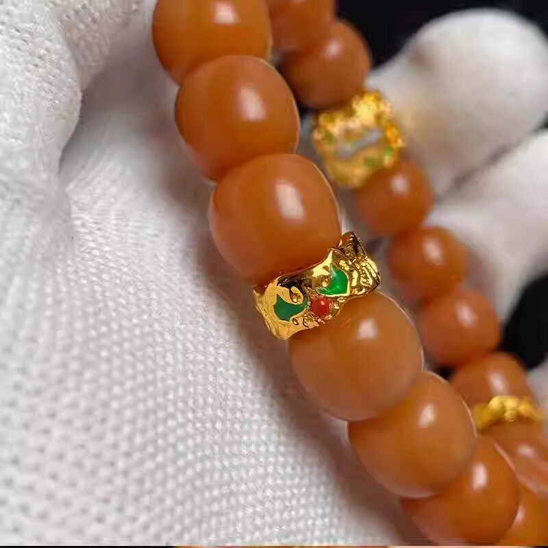 925镀金卡环卡扣配饰小丑星月金刚猴头百香椰蒂菩提配串魔斯卡环