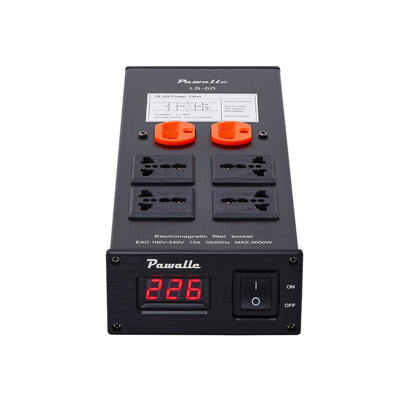 Pawalle LB60电源滤波器防浪涌插座排插