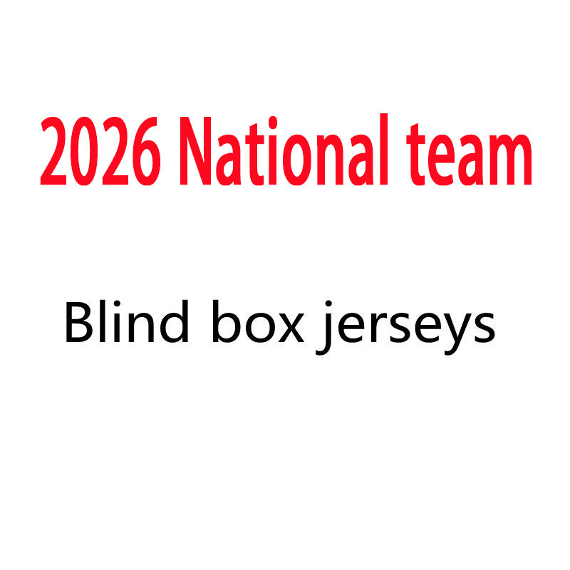 thumbnail for Jersey Blind Box Player Fan Football Jersey Special Clearance Kids Adult Suit Club Nationals