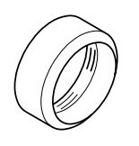 ABB选择开关镀铬前圈 CA1-8078;10039305附件默认项附件默认项