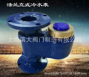 铸铁法兰立式水表LXSL 大口径水表DN100 立式安装