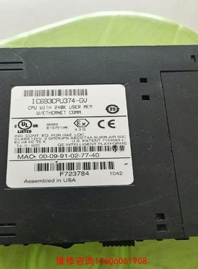 （请询价）GE 拆机件IC693CPU374-GV议价