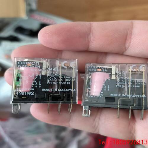 【非标价】欧姆龙中间继电器二开二闭 G2R-2-SN-AC110V 8