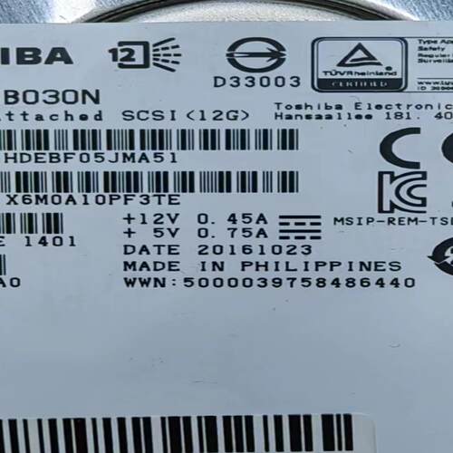 Toshiba/东芝 AL14SEB030N 300G AL