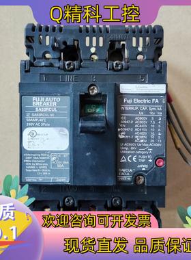 现货富士漏电保护器断路器SA53RCUL 50的功能正常外