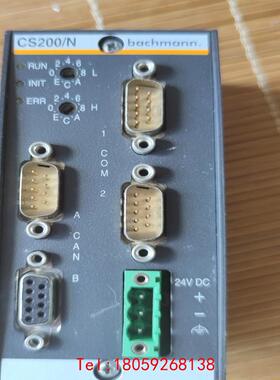 【非标价】巴赫曼CS200/N PLC 模块，拆机模块，图片实拍。功能