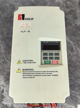 （请询价）海利普变频器HLPM03D743B.  3.7KW.  拆机议价