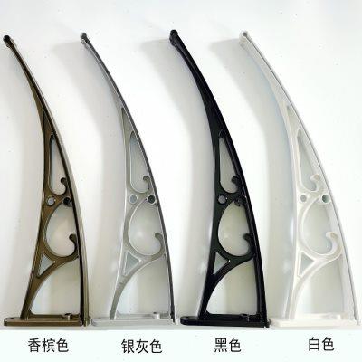 厂家铝合金雨棚支架PC耐力板塑料板阳光板挡雨篷窗户阳台屋檐